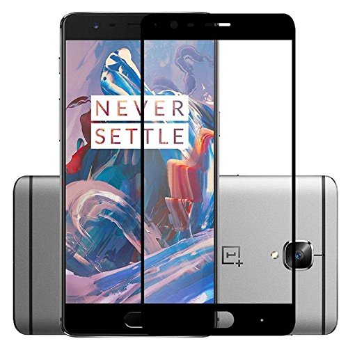 Sparkling Trends Premium Full Screen Coverage Tempered Glass Screen Guard Protector for OnePlus 3 One Plus Three / Oneplus 3T / One plus 3T ( Black ) RS.549 (63.00% Off) - Amazon