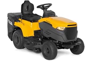 STIGA Benzin Rasentraktor Estate 384 M, Topmarke 2023 bei Testbild, 352 cm³, Schnittbreite 84cm, bis zu 3000m2, 200L Fangkorb