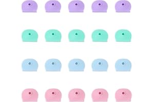 LONSVTTU 20 Pezzi Coperchi per Chiavi, Flessibile Chiave Cover, Cappucci per Chiavi, Cappuccio Copri Chiavi Gomma,Chiave Cap,Chiave Copri Chiavi, Coprichiavi Colorate Gomma per Chiavi di Facile Identificazione