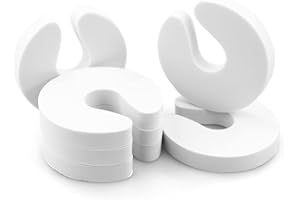 SZCXDKJ Tope De Puerta Para NiñOs, 6 Piezas Tope De Puerta De Espuma Tope De Puerta De Espuma Para Dedos De Seguridad Para NiñOs, Tope De Puerta Para NiñOs Con Cerradura De Puerta