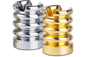 COUMO 2 x Gluttöter | Industrial Design | Offen | Material: Metall | Mix: Gold + Silber | Glutlöscher Glutkiller