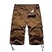 Produktbild Malloom® Sommer Neu Herren Jungen modeShorts Strand Kurze Hose Gelb,Schwarz Kaffee Grau,Armeegrün