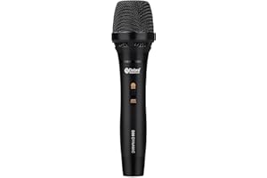 D DEBRA D86 Wired Dynamic Microphone, Metal Handheld for Karaoke, Speeches, Weddings, Stage & Outdoors, Compatible with Machines, Amps, Mixers