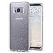 Produktbild Samsung Galaxy S8 Plus Hülle, Spigen® [Liquid Crystal] Glitzer-Design [Crystal Quartz] Glänzende Soft-Flex Handyhülle Bumper-Style Premium-TPU Silikon / Perfekte Passform Schutzhülle für Samsung Galaxy S8 Plus Case Cover, Samsung S8 Plus Case Cover - Crystal Quartz (571CS21669)