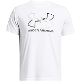 Under Armour UA GL Foundation Update Camiseta de manga corta para hombre, camiseta estampada para hacer deporte, color blanco
