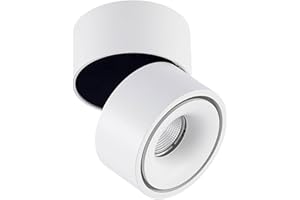 Arcchio LED Deckenlampe 'Rotari' (Modern) in Weiß aus Aluminium (1 flammig,) - Deckenleuchte, Wandleuchte, Strahler, Spot, Lampe, Flurleuchte