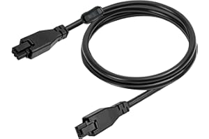 SILKWISH 2 m 6-pinowy kabel przedłużający AMS HUB Lite do Bambu Lab X1/P1, rdzeń miedziany 22AWG, przedłużacz z pierścieniem magnetycznym, kompatybilny z drukarką 3D P1P/P1S/X1C/X1/X1E