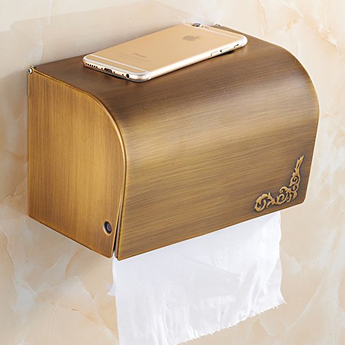 Preisvergleich Produktbild antiken Handtuchhalter / WC Fach / wasserdichte Box / WC-Papierhalter / Geschlossenen Toilettenpapierhalter / Badezimmerzahnstangen-B