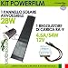 Produktbild Kit solar PowerFilm 28 W Flexibles Photovoltaik Solarpanel mit Laderegler Zinn ra-9