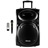 【Sonido Estéreo】: Potencia de 400W, sonido de alta calidad y gran volumen. Tiene la función de RADIO FM. Si NO quiere la función de radio, por favor compre otra de modelo 10V.