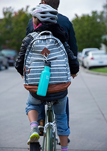 Klean Kanteen 1000521 Einwandige Trinkflasche „Classic Sport“ 800 ml, Edelstahl, türkis - 8