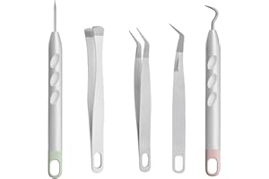 CHEDIN Lot de 5 outils de découpe en vinyle pour traceur de vinyle, découpage des grilles pour vinyle, silhouette, HTV, cameos, inscriptions