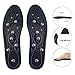 Produktbild FOONEE Magnet Massage Einlegesohlen, magnetisch Gesundheit Therapie Massage Schuh Pads verbessert die Durchblutung und reduzieren Muskelkater für Männer/Frauen L