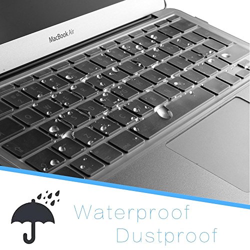 Colel Premium Ultra Dünn Transparent Tastatur Schutzfolie Cover Haut für Macbook Pro 15 Inch A1707 Touch Bar (EU/UK-Layout) - 3