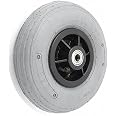 Zabi Luftreifen-Räder 225 Mm - Tragkraft 50 Kg, Achsloch 20 Mm, Für Transportrollen & Geräte