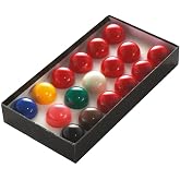 PowerGlide 17 Ball Snooker Set 37.5mm 44.5mm 47.5mm