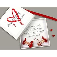 Geldgeschenk zur Hochzeit PERSONALISIERT Herz