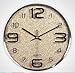 Produktbild YROAR CLOCKS Die runde Wanduhr einfache kreative Wohnzimmer modernes Schlafzimmer Schautafeln der Mode Uhren Quarz Wanduhr, 12 Zoll, Golden Stummschaltung