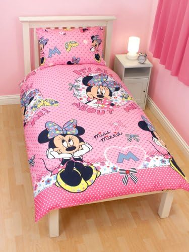 Minnie Mouse Shopoholic Single Single Duvet and Pillowcase Set