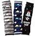 3 Pair Baby Boy Striped Police Car Spaceship Leg Warmer