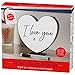 Produktbild Herz Form LOVE Schreiben Sie Ihre Eigenen Nachricht Light Box Nachricht Board