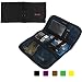 Produktbild Teckone Universal Organiser Tragbar Veranstalter Reise Tragen Fall Case Abdeckung wickeln Tasche für WD My Passport Ultra/Samsung M3/Toshiba Festplatte Hard drive, USB Kabel Antrieb Cable Elektronik-Zubehör/ Speicherkarten / Batterie-Speicher Wrap Bleisti