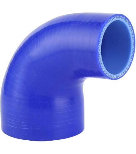 Durite Coudée 25cm De Longueur, Diamètre Intérieur 50mm - Pièce Neuve Générique Pour Circuit Eau Ou Air