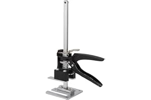 BTER Labor Saving Arm Jack, 300mm Height Adjustable Multifunctional Wall Tile Adjuster Support Up to 240kg, Door Panel Lifting Cabinet Jack with Quick Clamp for Furniture, Floor, Door,