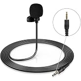 Telefon Kamera İ&ccedil;in Yaka Mikrofonu 3.5 mm 4 Pin