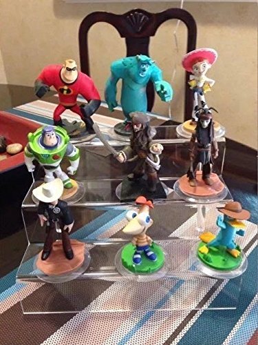 Kombination von Life 3-Tier-Acryl Schritt Display, plastik, farblos, 12 x 8.5 Inch - 4