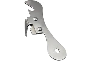 Ahuuen Ouvre-Boîtes Robuste - Ouvre-Bocaux et Bouteilles en Métal - Outil De Cuisine Portable Pour Hommes Femmes Personnes Âgées Camping Voyage Maison Bar