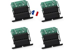 COPPERCART Ensemble de 4 attaches verrou ZF Clicksur H875E pour tablier de volet roulant - Fixation sécurisée pour volets roulants - Verrou automatique 2 maillons - Attache clipsable de sécurité anti-effraction