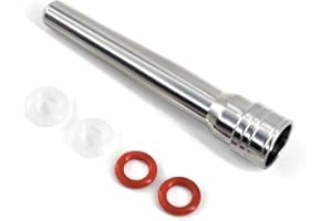 JOYSOG Varita de vapor para cafetera Delonghi EC680/EC685/EC310/330/EC9335, boquilla de repuesto de boquilla de vapor de acero inoxidable