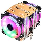 Intel AMD Compatible Copper Tube CPU Cooler Processor Fan with Cold Frost RGB Fan (Cold Frost 603)
