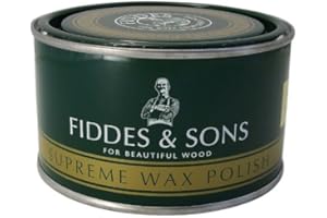 Fiddes Supreme Wax Antique Brown 400ml Tin