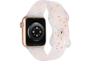 TOWONSHY Oryginalna sportowa bransoletka z recyklingu z recyklingu, kompatybilna z Apple Watch 38 mm, 40 mm, 41 mm, 42 mm, 44 mm, 45 mm, 49 mm, miękki pasek oddychający do iWatch serii SE, 9, 8, 7, 6, 5, 4, 3,