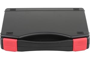 Qianly Boîte à outils de protection multifonction avec organisateur de rangement en éponge, mallette de rangement pour outils électriques étanche, vis, boîte, 230mmx180mmx45mm