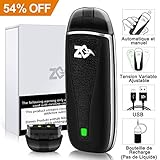 Vape E CIG, ZQ VI POD System E Cigarettes Starter Kit, 2ML Tank, Vape No Nicotine, No E Liquid
