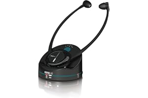 Audilo Casque TV Earis XS stéthoscopique Senior et malentendant|Humantechnik