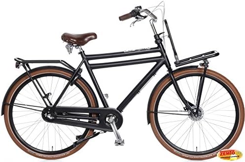 Men's Hollandrad 3 Gang 28 Zoll Daily Dutch Prestige 65 cm matt black