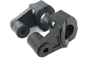 INXKED Pontet Rehausse pour Ducati pour Hypermotard 821 2013 2014 2015 pour Hypermotard 796 2009-2013 28mm Élévateurs De Barre De Poignée De Guidon Moto Rehausseurs Guidon (Color : Black)