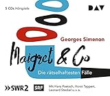 Image de Maigret & Co - Die rätselhaftesten Fälle: Hörspiele mit Hans Paetsch, Horst Tappert u.v.a. (5 CDs