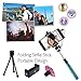 COOLNUT® Extendable Wired Selfie Stick Handheld Stick With Adjustable Phone Holder And Bluetooth Remote Shutter For Smartphones & Android Phones (Selfie Stick) RS.999.00
