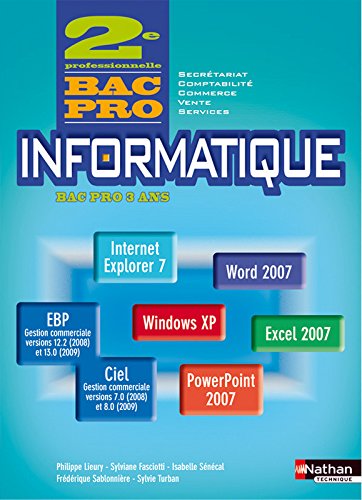 Download INFORMATIQUE SEC BAC PRO ELEV Download INFORMATIQUE SEC BAC PRO ELEV