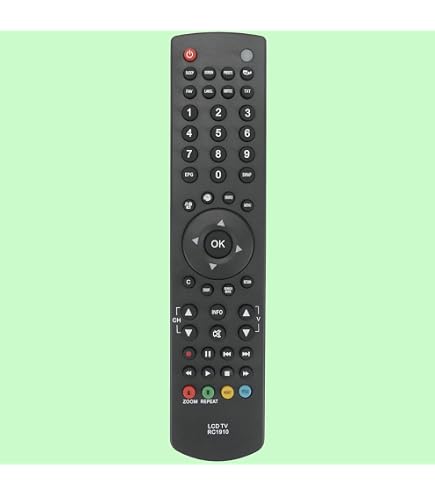 RC1910   Telecomando di ricambio per Toshiba Luxor Sharp Sanyo LED TV D32151HD 30063114 M16LID709 LC32EL LCD22DV LCD32LX LUX 19 822 COB LUX 19 914  COB