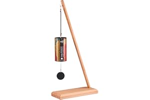 ‎DAYASA Zaphir Klangspiel Sunray Sommer mit Ständer - Klangspielständer Pisa aus Buchenholz - 55 cm Höhe für Yoga, Kinder zur Entspannung und Meditieren