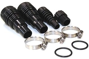 PONTEC Pondopress Spare Parts Pack - Hosetails / O-rings / Jubilee Clips (Pondopress 5000 (17024))