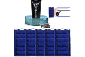 LONDAFISH 5 filtri di ricambio in spugna per filtro muto tartaruga filtro acqua sommergibile per serbatoio tartaruga