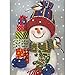 Produktbild Bits and Pieces 1000 Teile Puzzle Schneemann mit Geschenken, Schneemann, Weihnachts von Künstler William Vanderdasson 1000 Pc Jigsaw