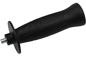 NIYATA Maniglia Smerigliatrice, Accessorio Maniglia per Smerigliatrice Angolare Maniglie Laterali Ausiliari per Smerigliatrice (M8, Nero)